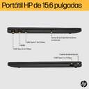 PORTATIL HP 15 FC0014NS R3 7320/ 8GB/ 512SSD/15,6%%%quot;