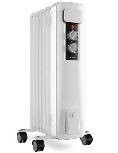 Radiador Aceite Artica ARA1500- 1500 W, 3 niveles, Luz indicadora, Antivuelco, Termostato