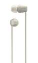 AURICULARES SONY WIC100C BEIGE BLUETOOTH