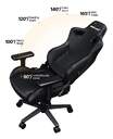 SILLA OFICINA ANDASEAT KAISER FRONTIER XL PVC BLAC