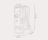 RADIADOR ACEITE MINI ARTICA ARAM500 500W