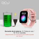 SMARTWATCH DCU CURVED GLASS PRO ROSA