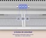 CAMPANA ARTICA APURE60CB 60CM C BLANCA