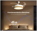 VENTILADOR TECHO RET ARTICA AVTECHR72BM BCO MD 72W