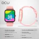 SMARTWATCH DCU CURVED GLASS PRO ROSA