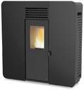 ESTUFA A PELLET RED POD FIRST SLIM 8KW BLACK (CANA