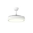 VENTILADOR TECHO CRISTAL NIGHT EVO RETRAC 60W APP