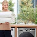Lavadora LG F4WR7010AGS LVD. LG F4WR7010AGS 10K 1400R INOX STEAM WIFI