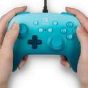 MANDO NINTENDO SWITCH POWER A PRO AZUL CON CABLE