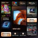 TV HISENSE 100%%%quot; 100U7Q UHD MINILED SMART TV 165HZ