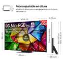 TV LG 65" MicroRGB 65MRGB87BGB TV LG 65%%%quot; 65MRGB87B6B UHD MICRORGB A8 144HZ W26