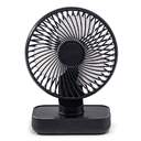 VENTILADOR SOBREMESA CRISTAL MINIFAN NEGRO PORTAT