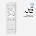 VENTILADOR TECHO U. BLUE JALOQUEWR 104CM DC LED PL