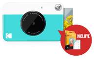 CAMARA KODAK PRINTOMATIC BLUE INSTANTANEA PAPEL