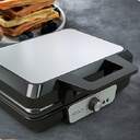 GOFRERA TESLA WM200BX 1000W   INOX, TERMOSTATO