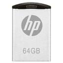 MEMORIA USB HP V222W USB 2.0 64GB PLATA