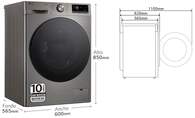 LVD.SEC. LG F4DR7011AGS 11/6K 1400R INOX A-10%/D