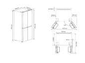 FRI. HISENSE RQ563N4SI2 181x79,4 4P NF INOX