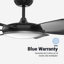 VENTILADOR TECHO U.BLUE IBE 106C DC LED SILENCIOSO