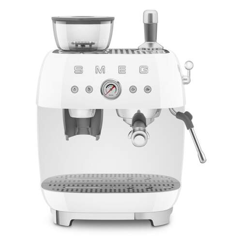 Cafetera Espreso Smeg EGF03WHEU Molinillo