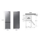 FRICOM. SAMSUNG RB38A7CGTS9 203x60 NF INOX DSP