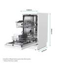 LVJ. CANDY CF0C7SB0FW 8P 47dBA 45CM BCO