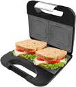 SANDWICH. CECOTEC ROCK%%%#39;NTOAST 800W 2SAND INOX 2953