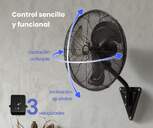 VENTILADOR MURAL ARTICA AVM110W20 110W 50 CM