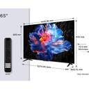 TV TCL 65%%%quot; 65P6K UHD GOOGLETV HDR10 DOLBY AUDIO