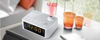 RADIO RELOJ MUSE M-178PW FM/AM BLANCO