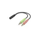 AURICULAR HAMA 00139932 HS-P150 V2 NEGRO/PLATA