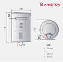 TERMO ARISTON LYDOS ECO 50L VEU CLASIF.B 3201863