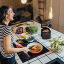 FREIDORA U.BLUE CRISPY 4015B 1,5L 900W NEGRA