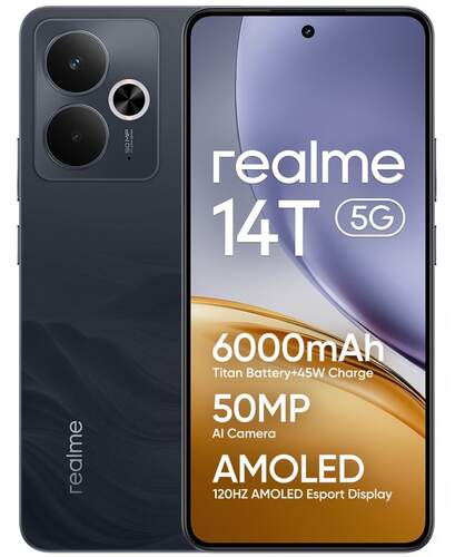 Realme 14T 8/256 GB Negro