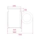 LVD. TEKA WMK71240W 12K 1400R STEAM