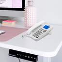 TELEFONO GONDOLA SPC 3608B BIPIEZA SOBREMESA BLANC