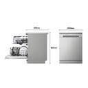 LVJ. LG DF142FV 5P QUADWASH 45DB INOX