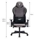 SILLA GAMING WOXTER STINGER STATION TITAN DARK