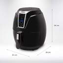 FREIDORA PRINCESS 182021 3,2L 1400W NEGRA
