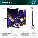 TV HISENSE 75%%%quot; 75U7S PRO UHD MINILED SMARTTV 165HZ