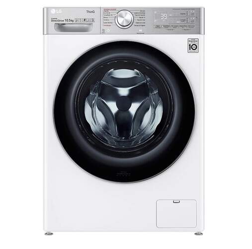 LG F6WV9510P2W Lavadora 10.5kg Clase A