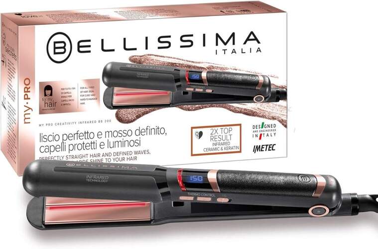 Plancha Pelo Bellissima Creativity Infrared