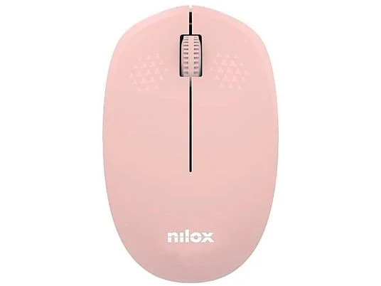 Ratón inalámbrico Nilox NXMOWI4014 Rosa