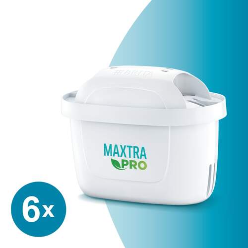 Pack de 6 cartuchos de filtro de agua Brita Maxtra Pro 6+2