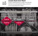 LVJ. LG DF141FV INOX QUADWASH DIRECT DRIVE