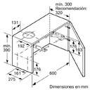CAMP. BALAY 3BT264MX 60CM 387m3/h INOX
