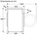 LVD. BOSCH WUU28T63ES 8K 1400R BLANCA