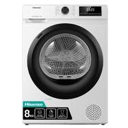 Secadora Bomba Calor Hisense DHQE800BW2