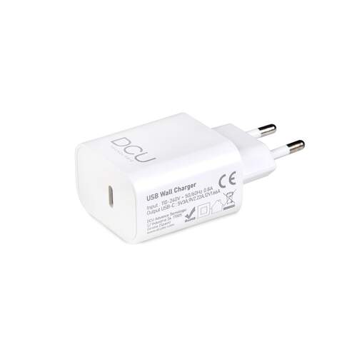 Cargador DCU 1 x USB C de 20 W