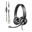 AURICULARES NGS MSX11PRO PC 3.5MM DOBLE JACK NEGRO